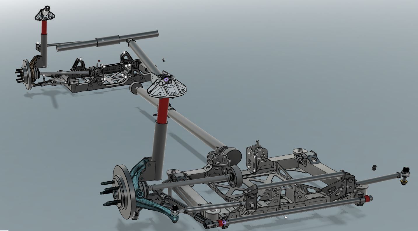 AUDI Quattro Fahrwerk